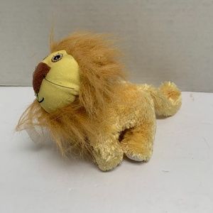 Zoobies Plush Lion Stuffed Animal Toy 7 in L